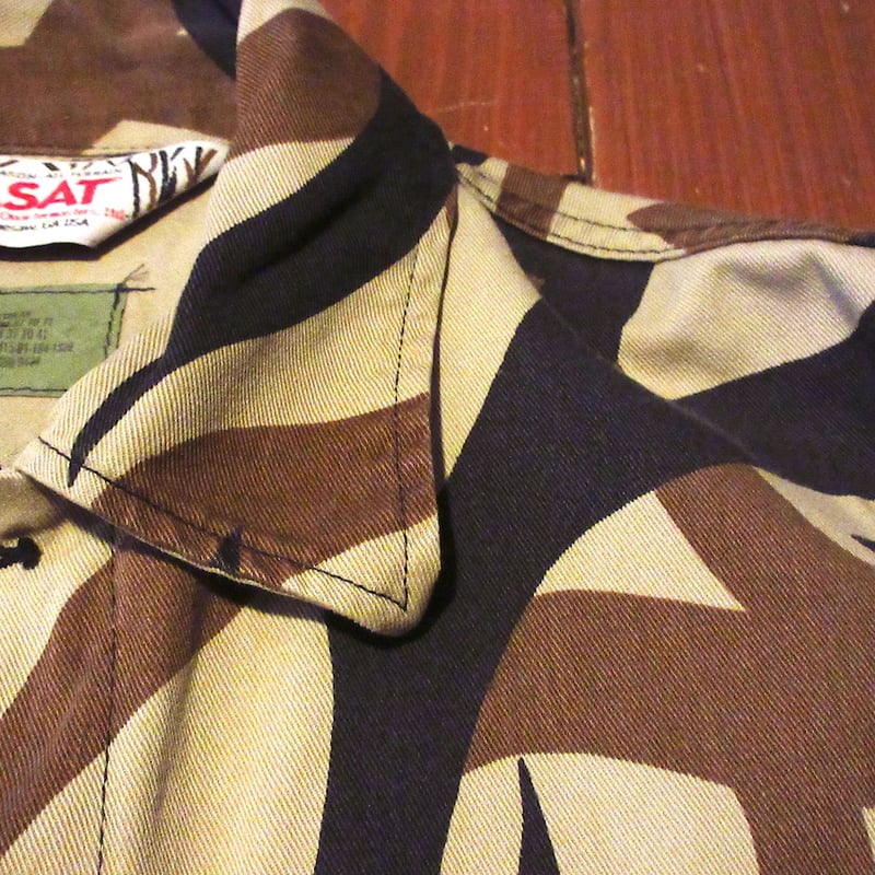 90s ASAT トライバル カモ BDUジャケット ビンテージ USA製 90s ASAT トライバルカモbduジャケット Lサイズ