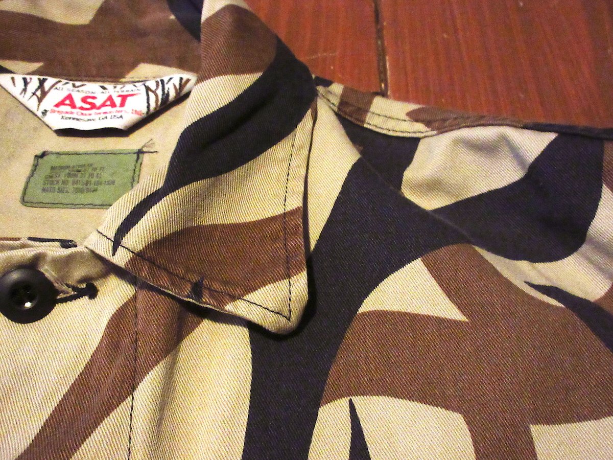 ビンテージ90's○ASATトライバルカモ柄BDUジャケットsize M-R○251223j3