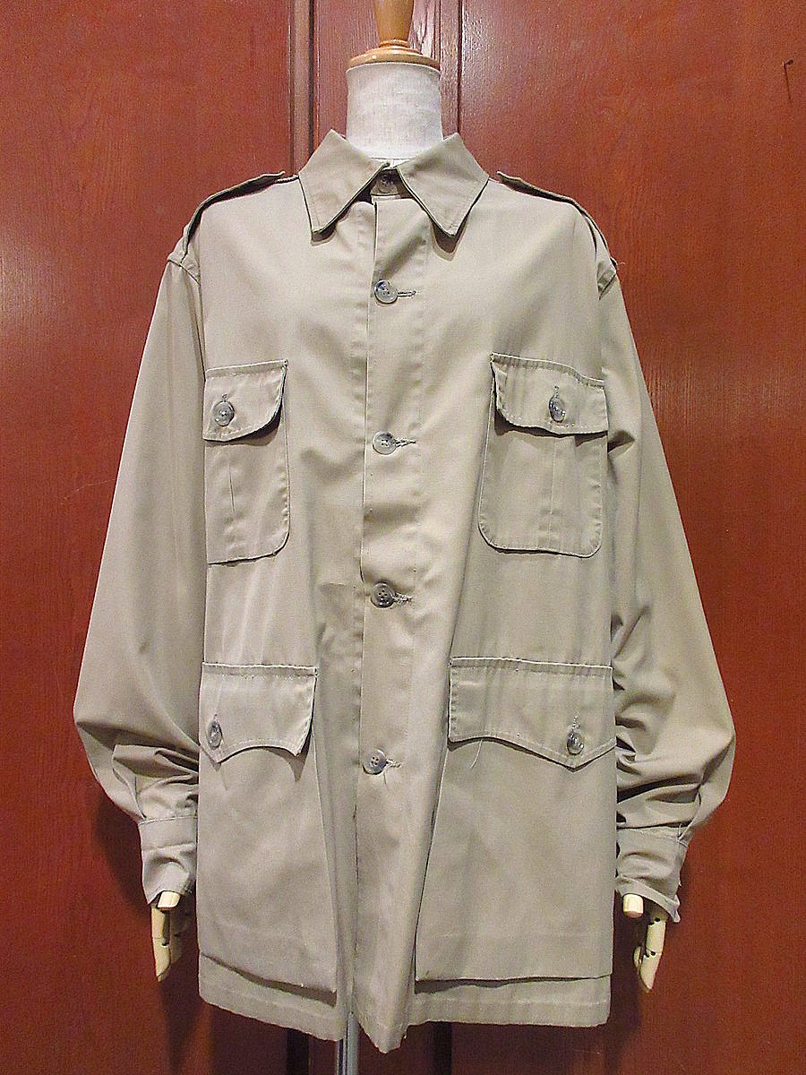 ビンテージ60's70's○L.L.Bean筆記体タグサファリジャケットsize 40
