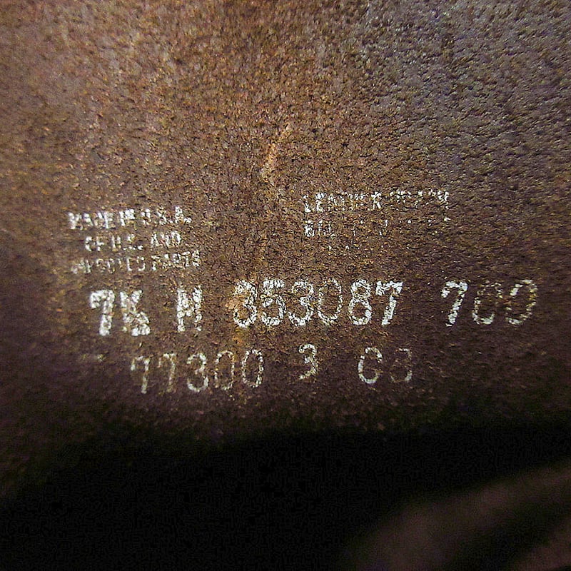 ビンテージ○FRYEレザーリングブーツ茶size 7 1/2M○231017j8-m-bt-2