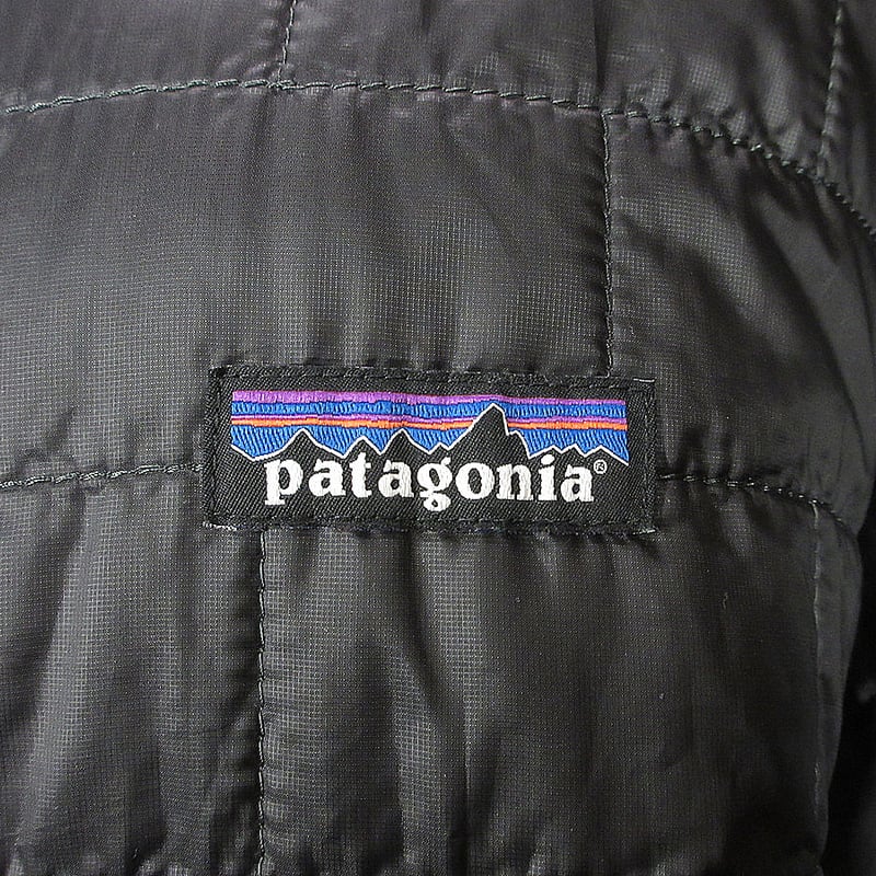 Patagoniaナノパフジャケット黒size XL○241016i3-m-jk-dwn企業ロ