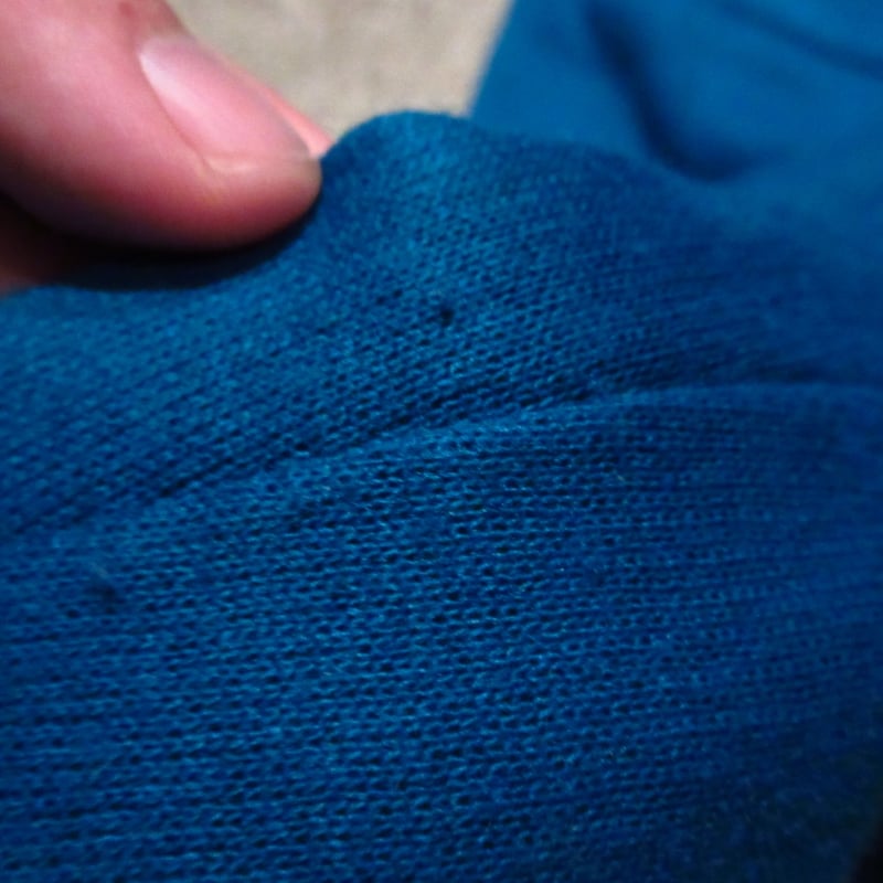 ビンテージ90's○MULESKINSジップアップパーカターコイズブルーsize M