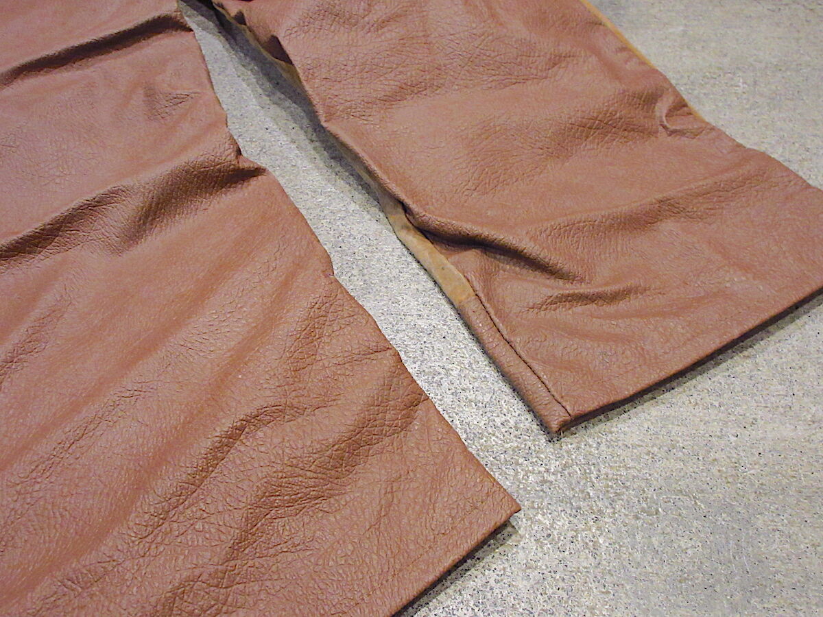 ビンテージ70's○red headダック×フェイクレザーハンティングパンツ