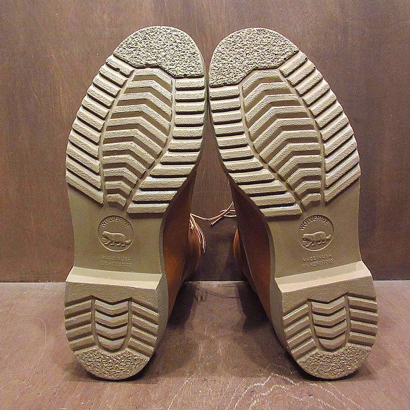ビンテージ80's○DEADSTOCK WOLVERINEモックトゥワークブーツ ビンテージ80's○DEADSTOCK WOLVERINEモックトゥワークブーツ