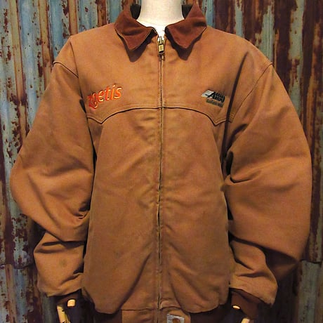 Carhartt サンタフェジャケット Carhartt サンタフェジャケットワークジャケットブラウン茶色XL