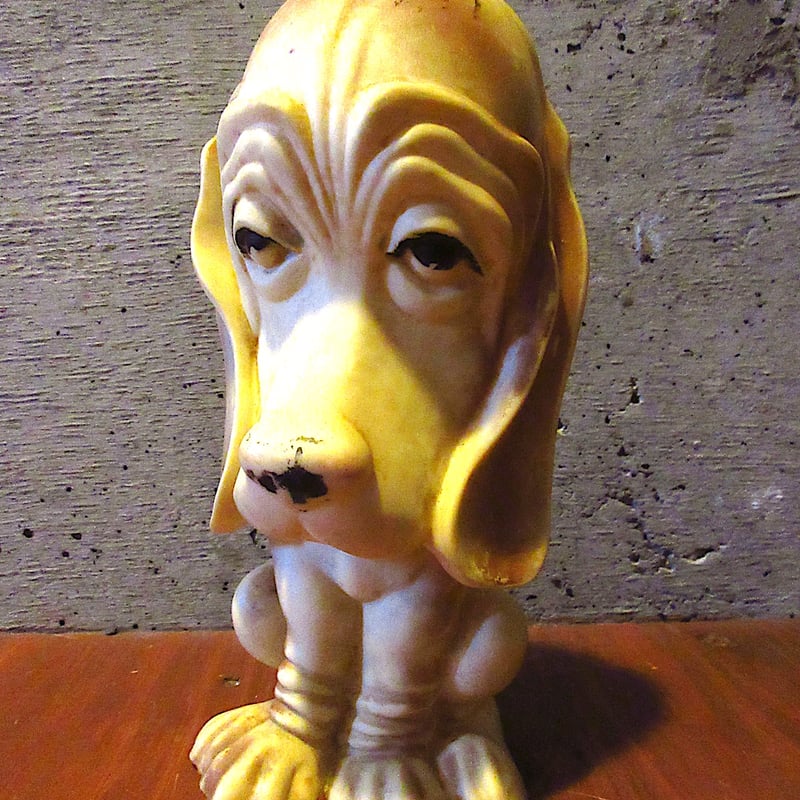 【生産終了品】 番犬くん 動作確認済み ホビー ソフビ レトロ アンティーク ビンテージ50's○KAYSAM CORPソフビドッグドール○251118d1-doll犬人形