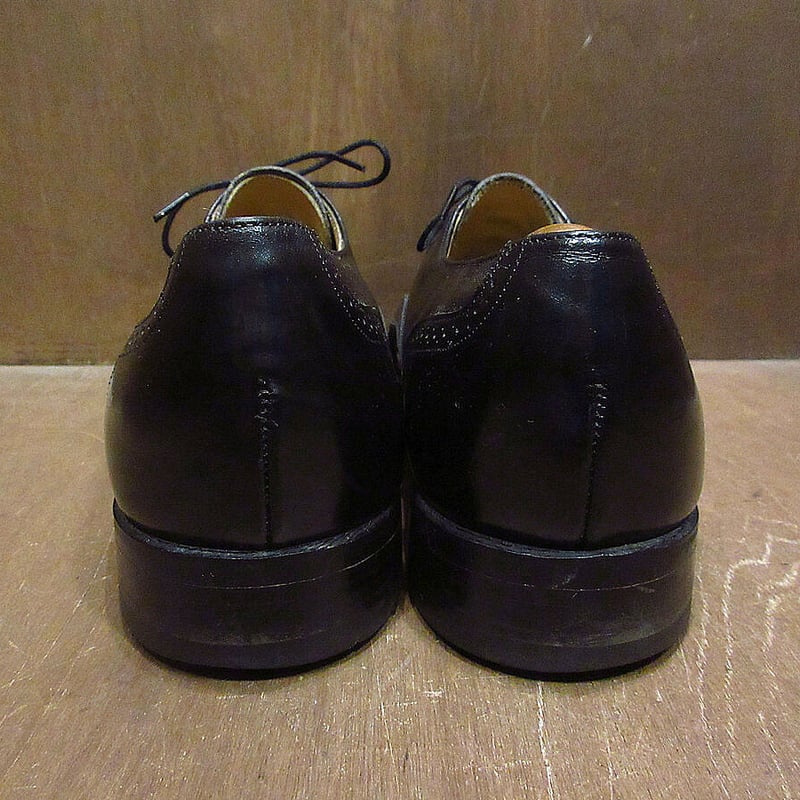 ビンテージ○Johnston & Murphy OPTIMA内羽根式レザーウイングチップ