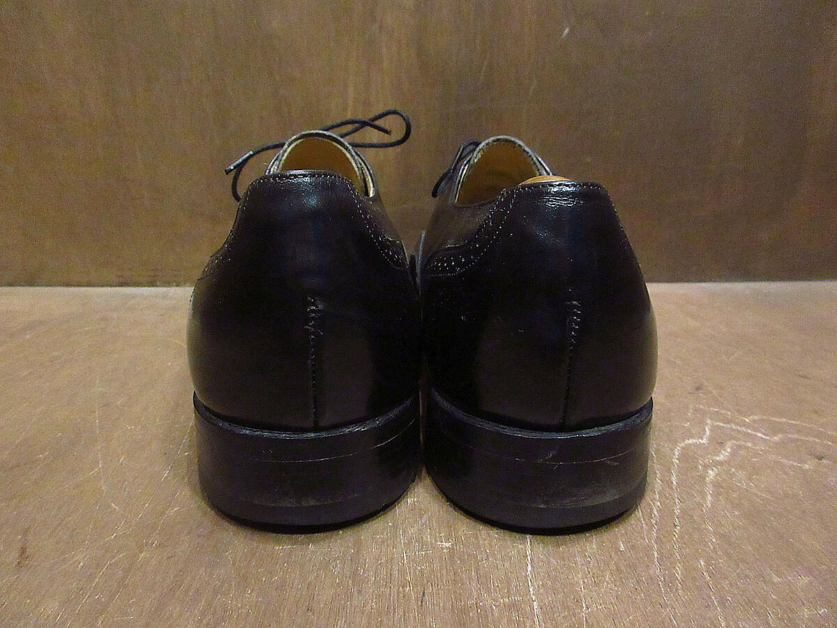ビンテージ○Johnston & Murphy OPTIMA内羽根式レザーウイングチップ 