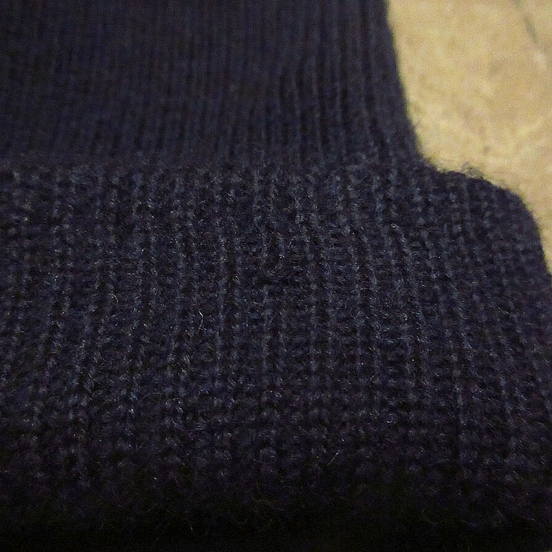 ビンテージ~70's○U.S.NAVYワッチキャップ○220124i4-m-cp-knt 60