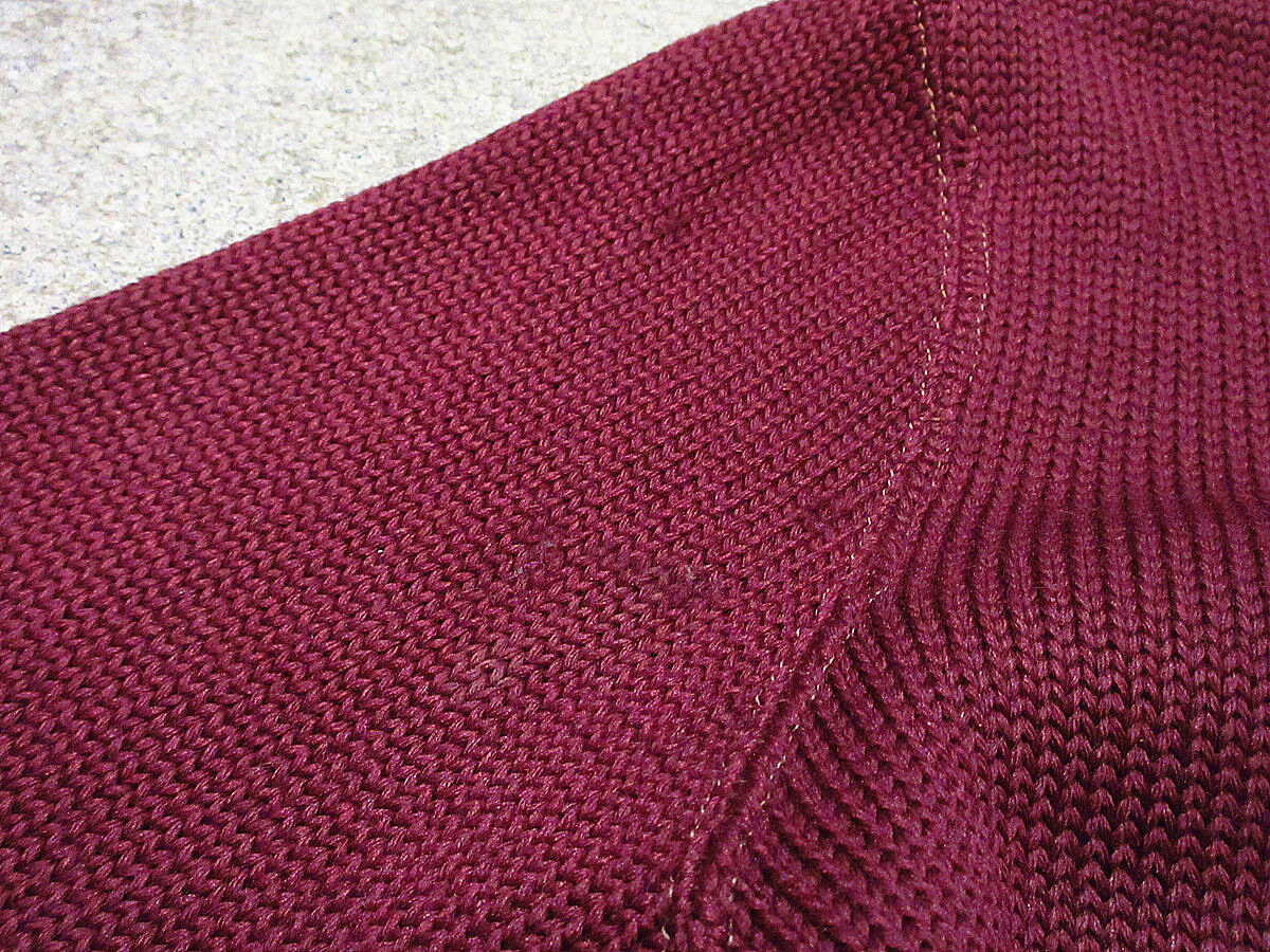 70s Coleman KNITTING MILLS レタード カーディガン ビンテージ40's○NELSON KNITTING MILLS CO.レターマン