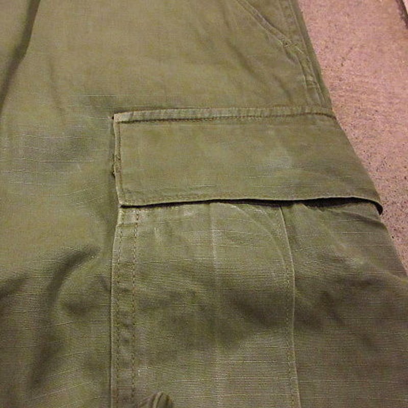 ビンテージ60's○U.S.ARMYリップストップファティーグパンツ