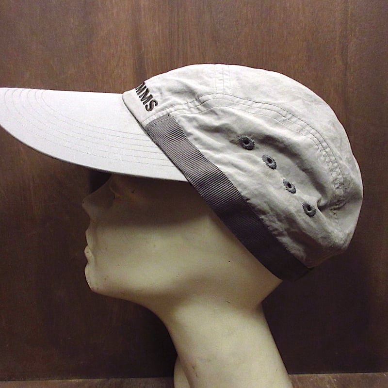 ビンテージ○SIMMSロングビルキャップ○240413y2-m-cp-bb