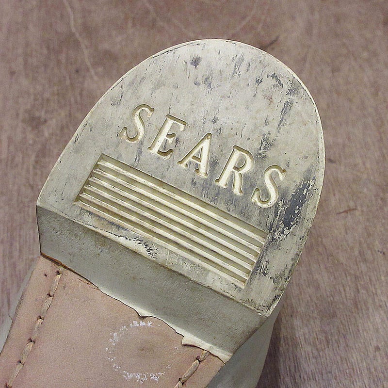 ビンテージ　ボウリングシューズ　レザー　シューズ　靴 Vintage 1950年代 アメリカ製レザーボーリングシューズ。 | マメチコ