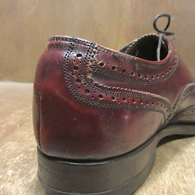 ビンテージ70's○FLORSHEIM IMPERIALウイングチップシューズsize 7 1
