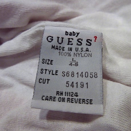 ビンテージ90's●GUESSキッズナイロンスポーツジャケットsize L/4-5●230320c7-k-jk 1990sアウター子供服古着