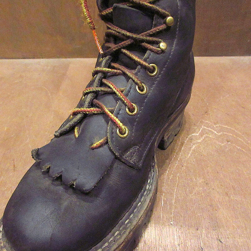 WHITE'S BOOTSパッカーブーツ黒size 7D○210904s5-m-bt-25cm