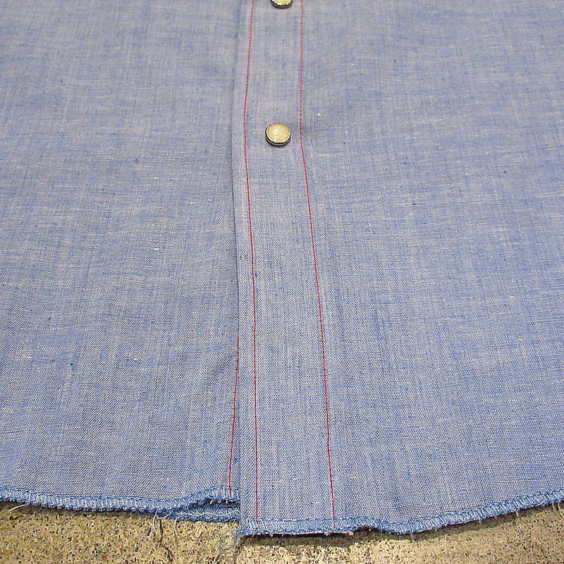 ビンテージ70's○Dee Ceeイーグル刺繍シャンブレーウエスタン ビンテージ70's○Dee Ceeイーグル刺繍シャンブレーウエスタン