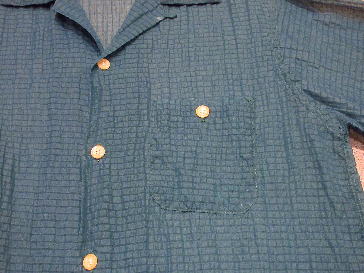 【NOS】 スペシャルビンテージ 50s Tru Val シアーシャツ ナイロン NOS】 スペシャルビンテージ 50s Tru Val シアーシャツ ナイロン NOS