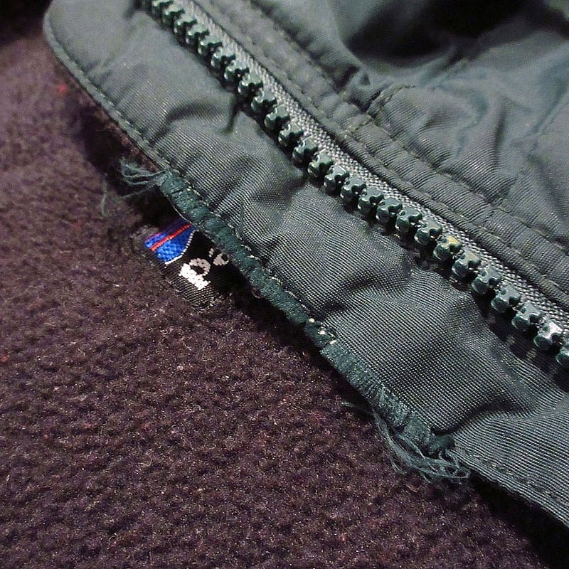 ビンテージ90's○Patagoniaシェルドシンチラベスト緑size XL