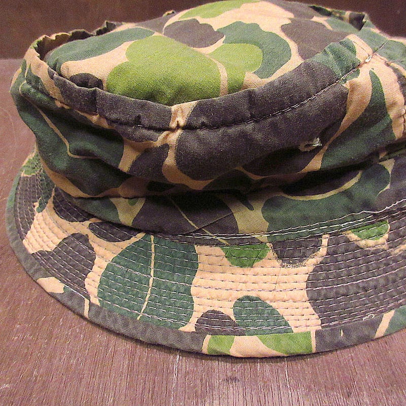 70〜80s Dorfman Pacific社製 フロッグスキン カモ柄 ハット