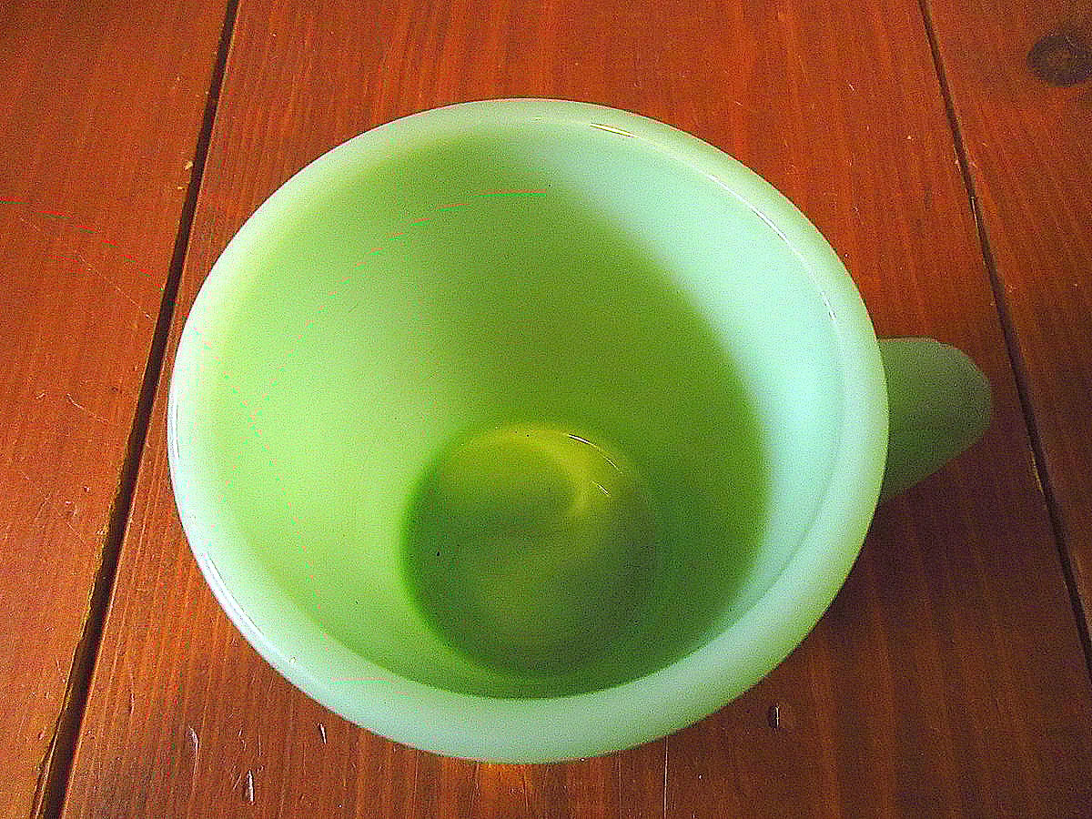 ビンテージ○Fire Kingジェダイフラットボトムマグ○240913k1-frk