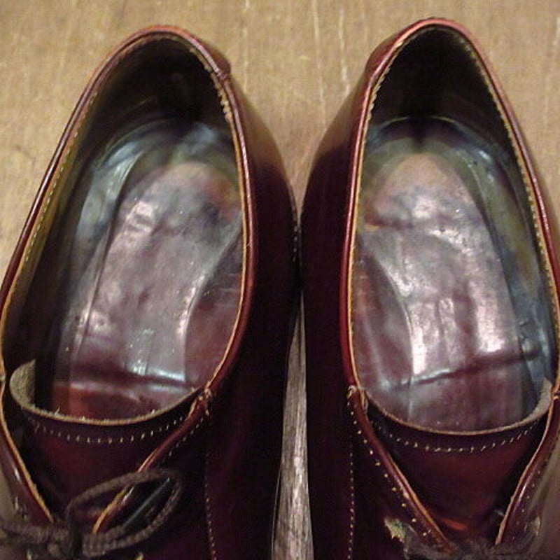 ビンテージ○CHEANEYプレーントゥシューズ9○200924n4-m-dshs