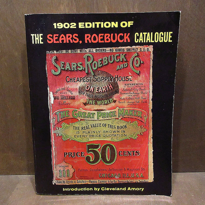 ビンテージ○1902 EDITION OF THE SEARS,ROEBUCKカタログ○220
