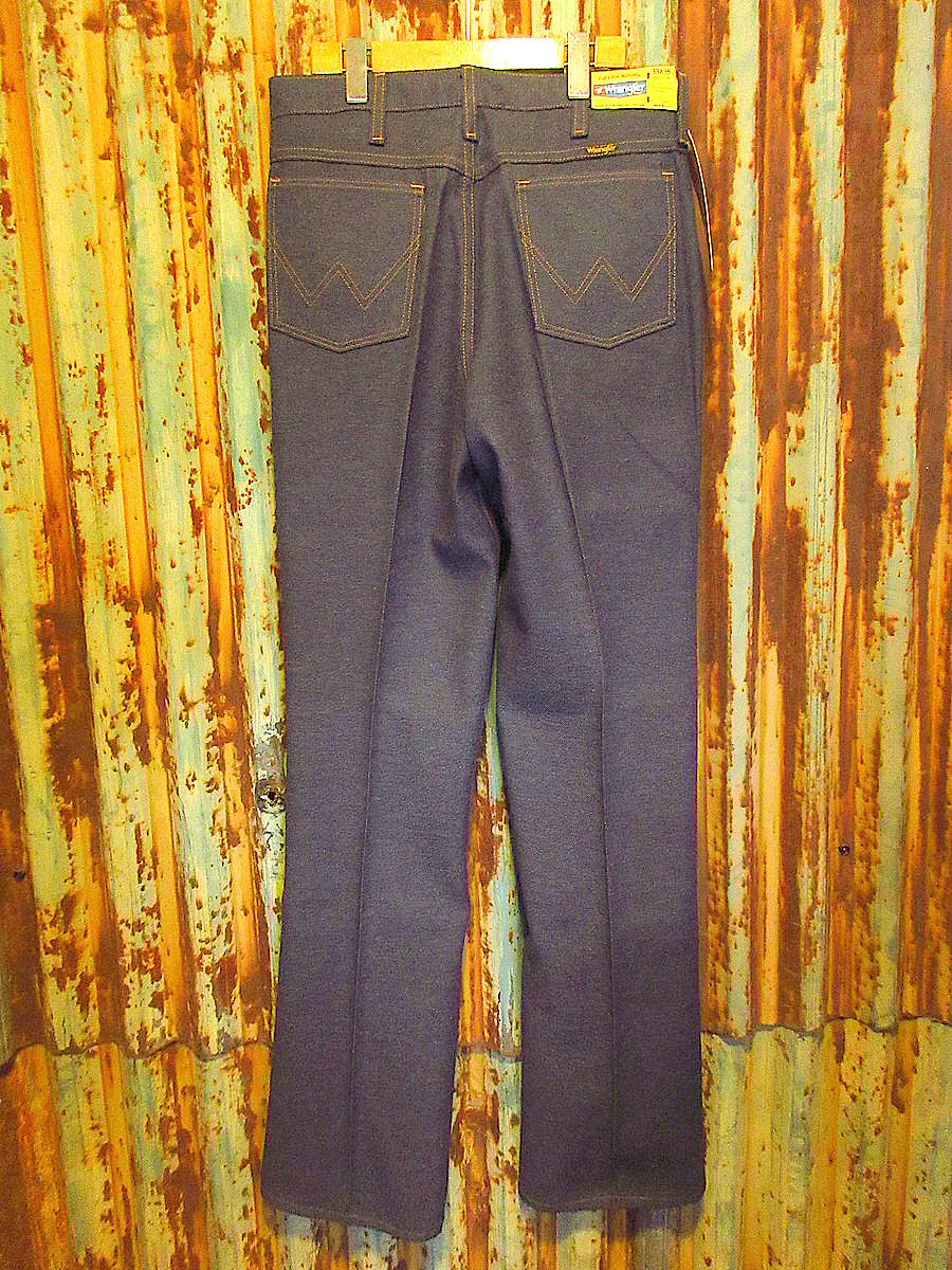 ビンテージ70's80's○DEADSTOCK Wrangler WRANCHERデニム風ブー ビンテージ70's80's○DEADSTOCK Wrangler WRANCHERデニム風ブー