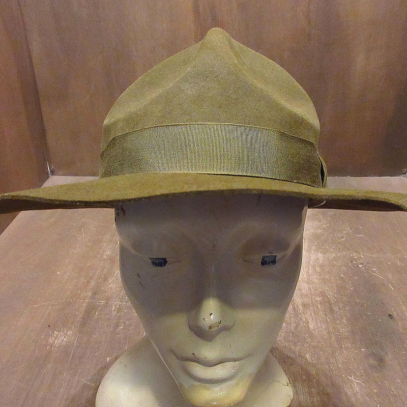 ビンテージ~60's○STETSONボーイスカウトキャンペーンハットsize ビンテージ~60's○STETSONボーイスカウトキャンペーンハットsize