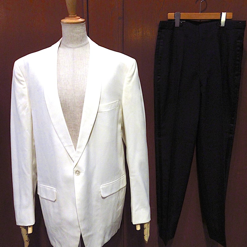 【ヴィンテージ】Palm Beach スーツ USA製 ビンテージ60's○DEADSTOCK? Palm Beachタキシードスーツツーピース○24