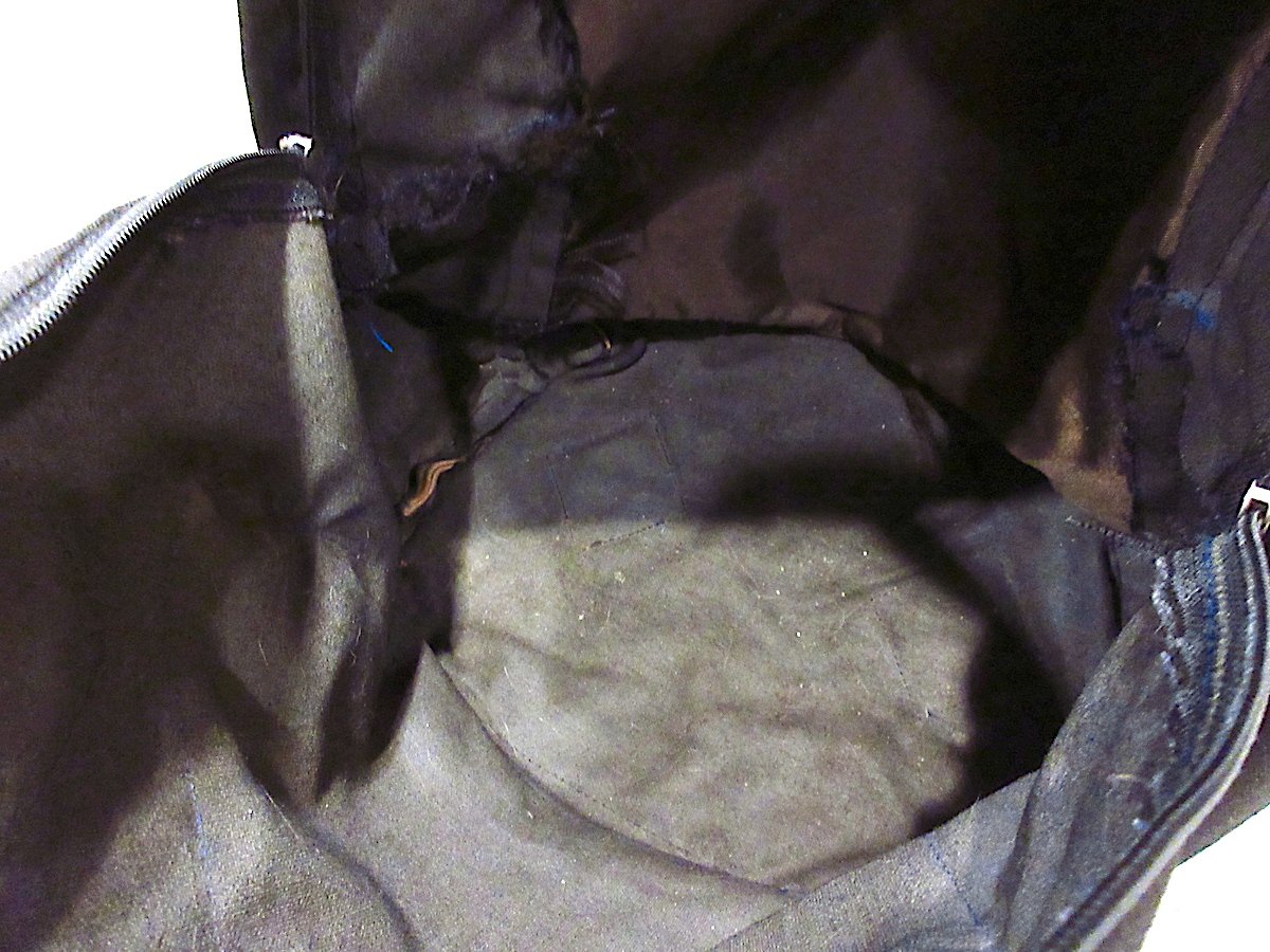 ビンテージ90's○EASTPAKボトムレザーバックパック黒○240516c5-bag-bp
