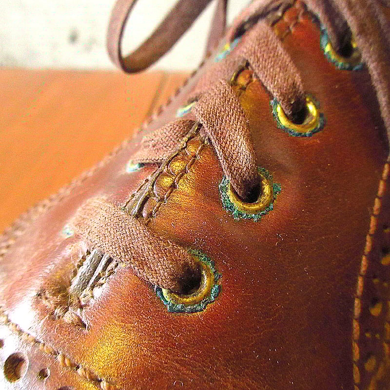 ビンテージ80's○LAND'S ENDサドルシューズ茶size 11N○240812k8 ビンテージ80's○LAND'S ENDサドルシューズ茶size 11N○240812k8