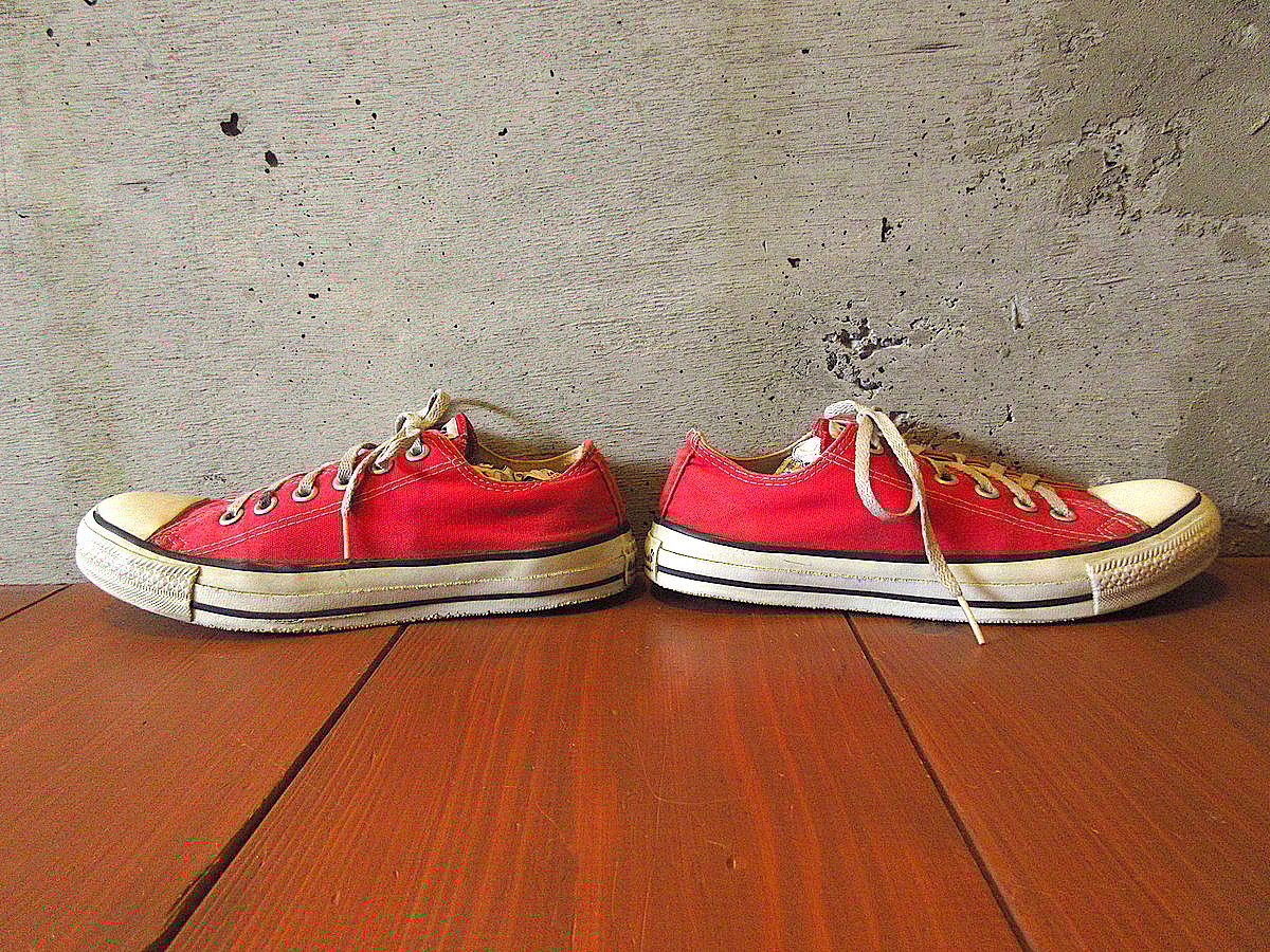 ビンテージ90's○CONVERSEオールスター赤size 6○240412k8-w-snk- ビンテージ90's○CONVERSEオールスター赤size 6○240412k8-w-snk-