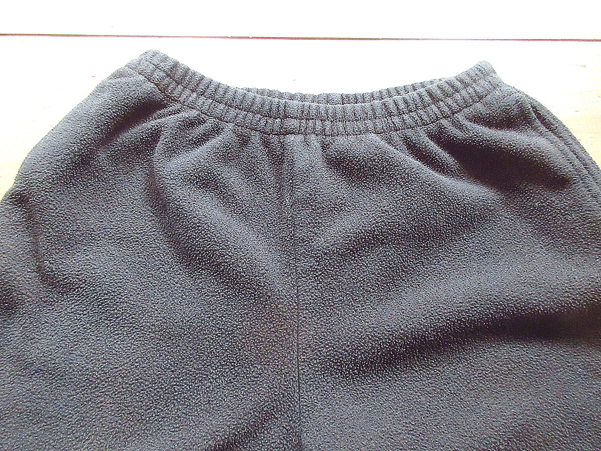 ビンテージ90's○LANDS'ENDフリースパンツ黒size XL○240427k3