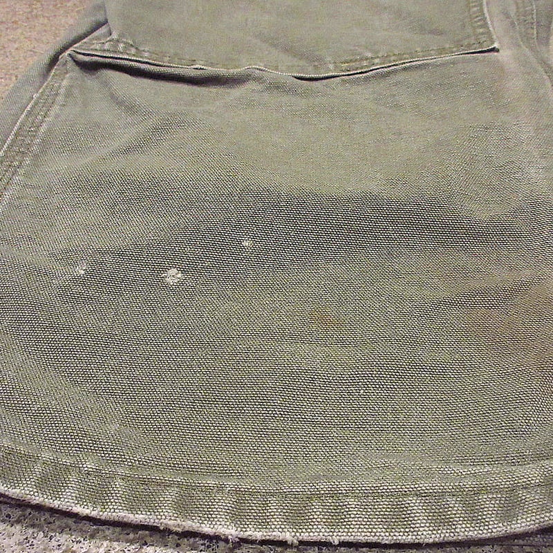 MADE IN U.S.A. Carharttサスペンダーボタン付きダブルニーダック