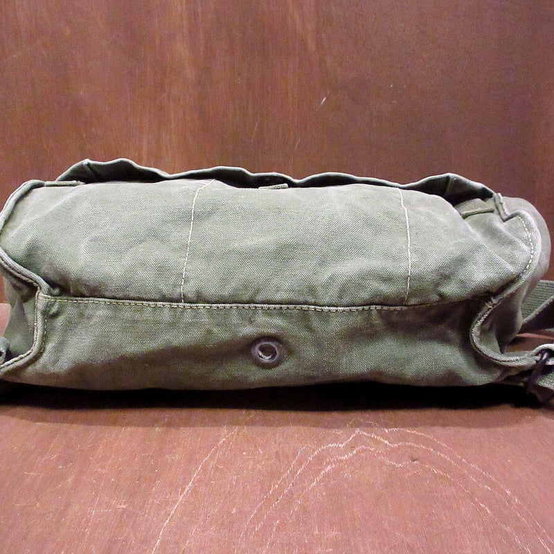 ビンテージ40's○U.S.ARMY M6ガスマスクバッグ○210505n5-bag-shd