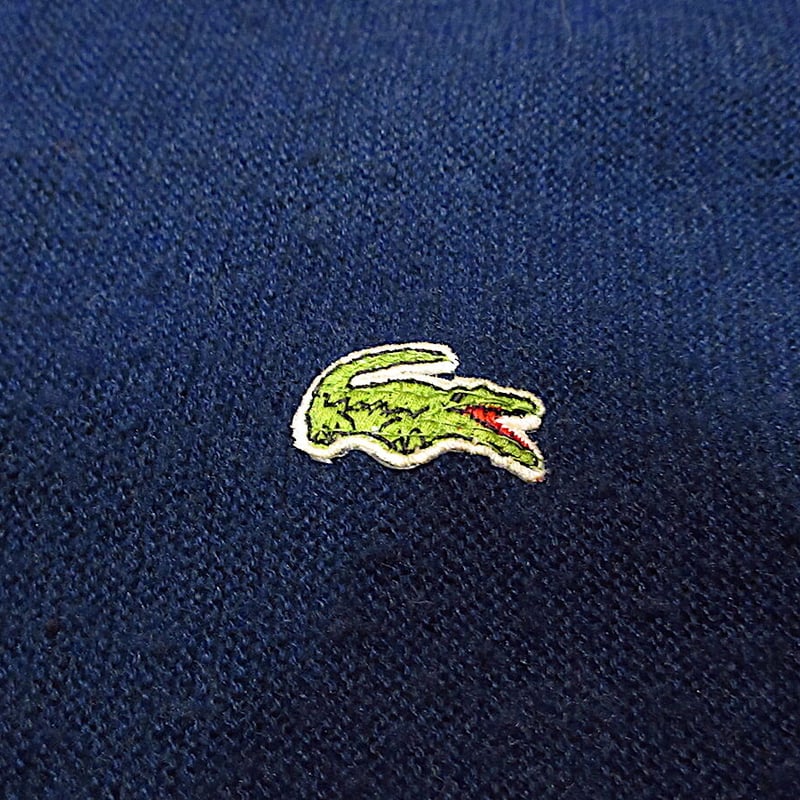 ビンテージ80's○IZOD LACOSTEアクリルカーディガン紺size XL ビンテージ80's○IZOD LACOSTEアクリルカーディガン紺size XL