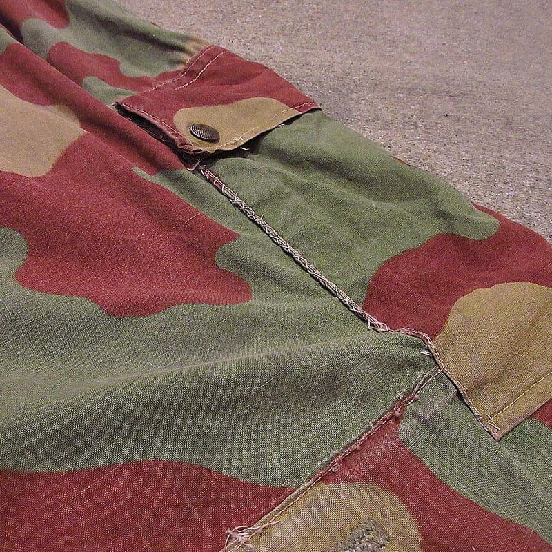 ビンテージ60's○イタリア軍サンマルコカモオーバーパンツ○210524f7-m