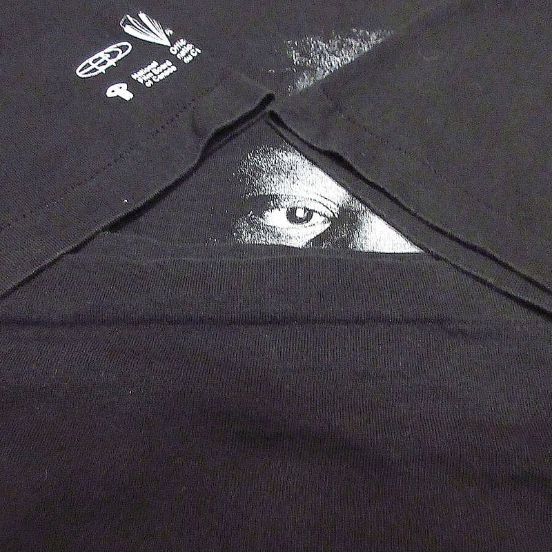 1980s ドイツ製　ビンテージ　フリルシャツ　オーバーサイズ　黒　コットン 1980s ドイツ製 ビンテージ フリルシャツ オーバーサイズ 黒