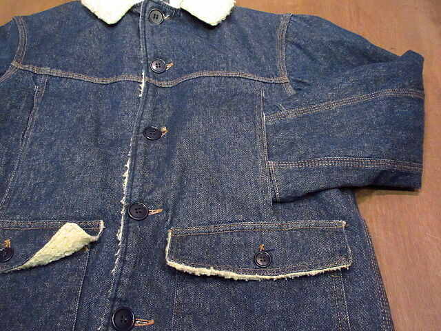 ビンテージ70's○MONTGOMERY WARD 裏地ボアデニムジャケット○201028n2