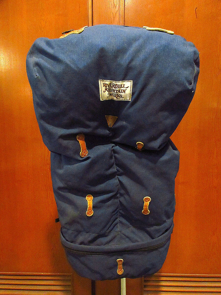 ビンテージ70's○RIVENDELL MOUNTAIN WORKS JENSEN PACK紺 ビンテージ70's○RIVENDELL MOUNTAIN WORKS JENSEN PACK紺