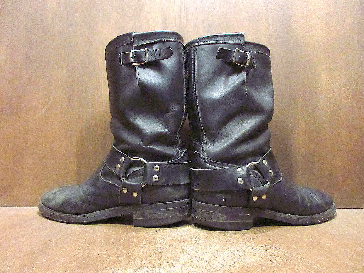 ビンテージ70's80's○Georgiaリングブーツ黒○231101j7-m-bt-29cm ビンテージ70's80's○Georgiaリングブーツ黒○231101j7-m-bt-29cm