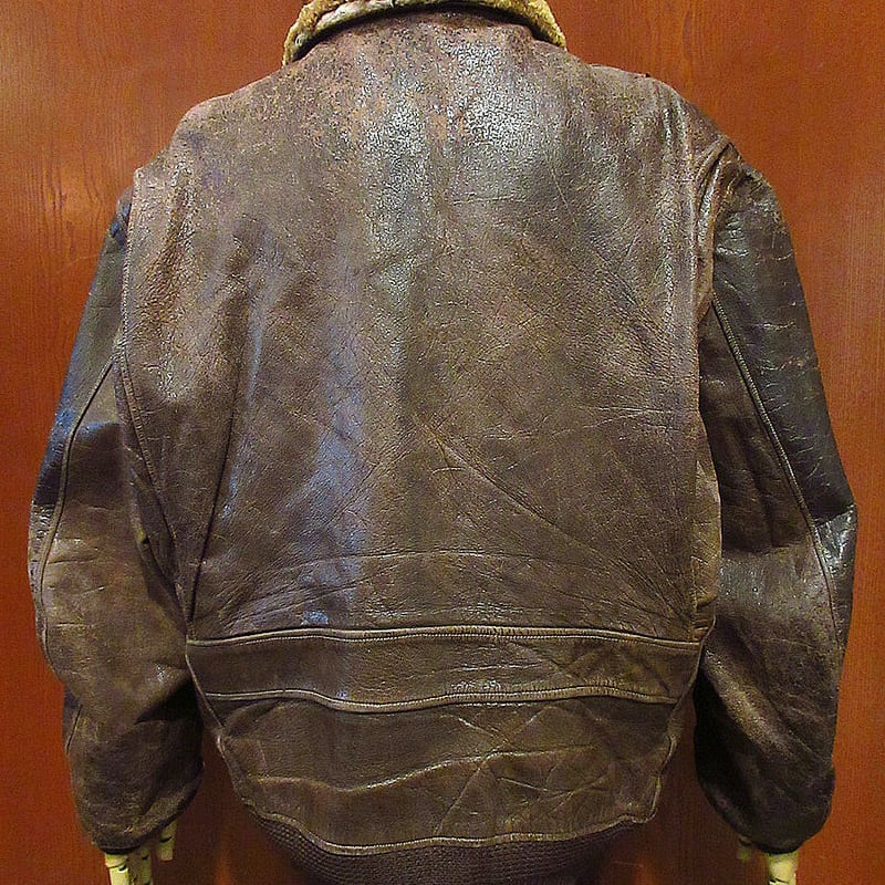 ビンテージ40's○U.S.NAVY M-422Aフライトジャケット○220110k5-m-j
