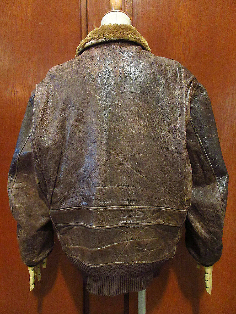 ビンテージ40's○U.S.NAVY M-422Aフライトジャケット○220110k5-m-j