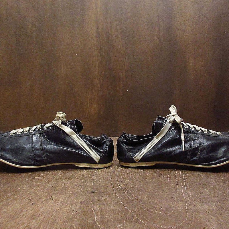 ビンテージ~60's○Wilsonレザーベースボールスパイク黒size 10 ビンテージ~60's○Wilsonレザーベースボールスパイク黒size 10