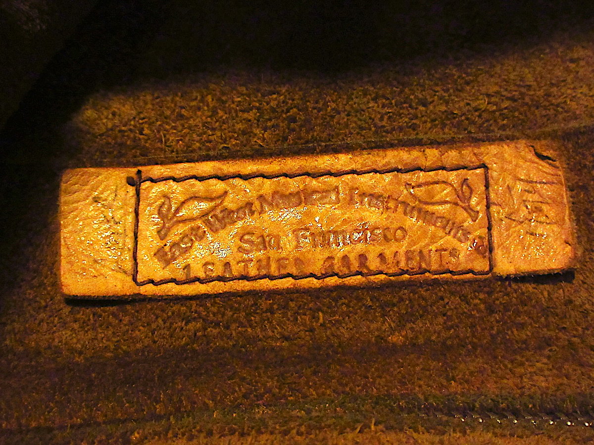 ビンテージ70's○East West Musical Instruments Co.レザージ