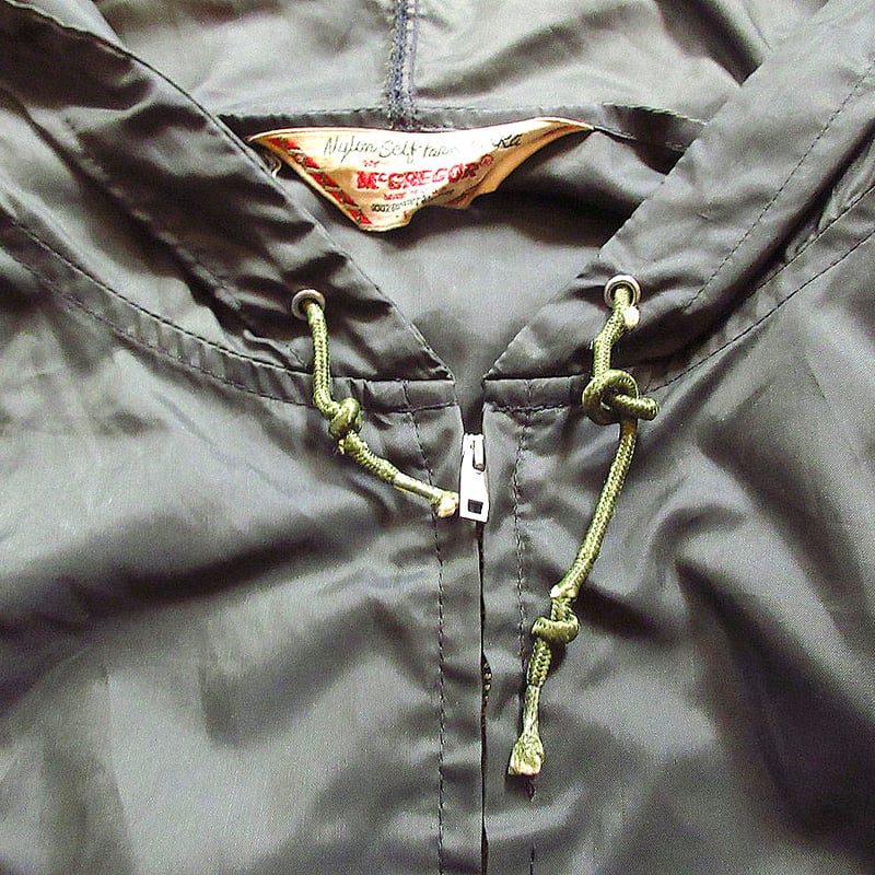ビンテージ60's○McGREGORナイロンアノラックパーカsize L○240423k2-m
