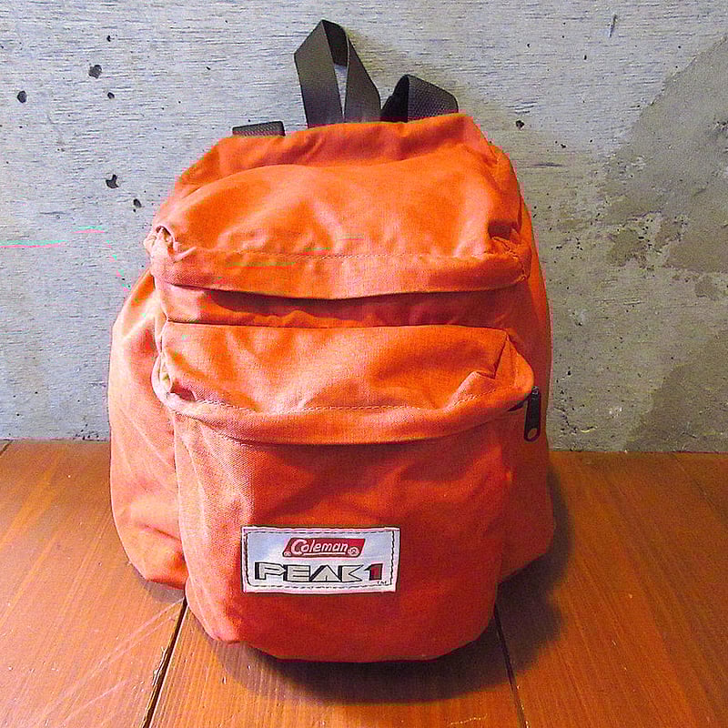ビンテージ70's80's○Coleman PEAK1ナイロンバックパック○250612k6-