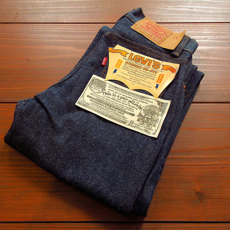 vintage 辛 dead stock Levi
