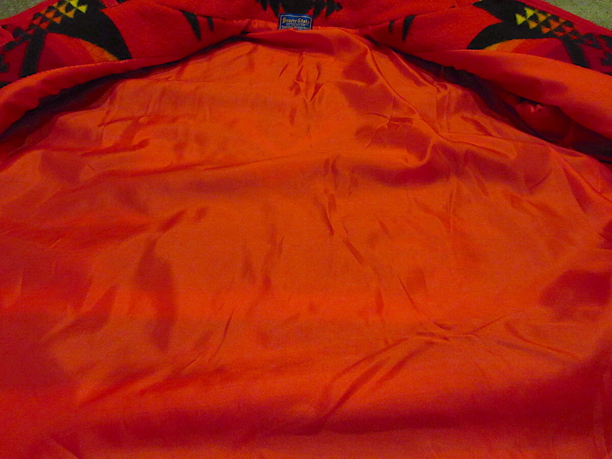 ノ*リ様 pendleton Beaver State SILVERADO ジャ PENDLETON Beaver Stateネイティブ柄ブランケットジャケット